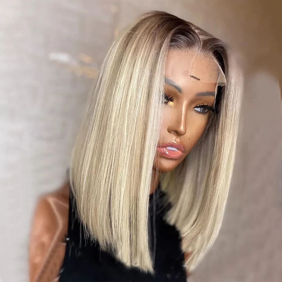rongduoyi short hair synthetic lace front