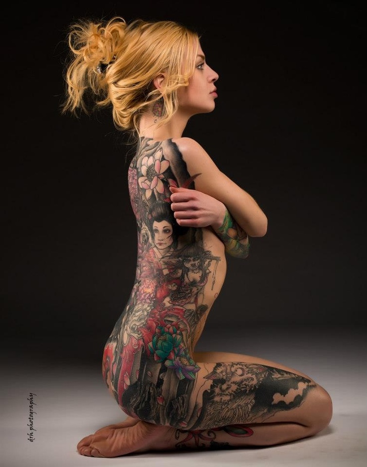 heavily tattooed ladies tattoo