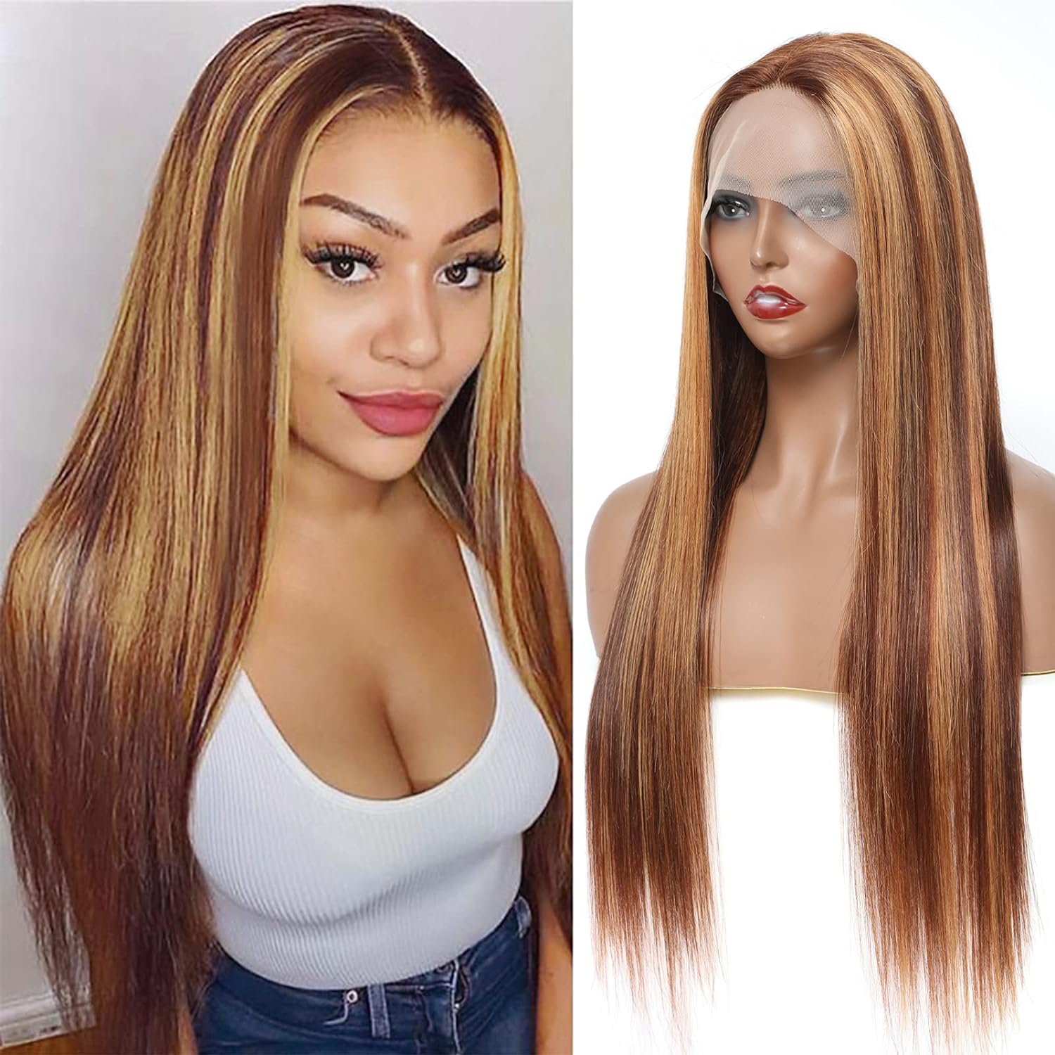 ombre lace front wigs human hair